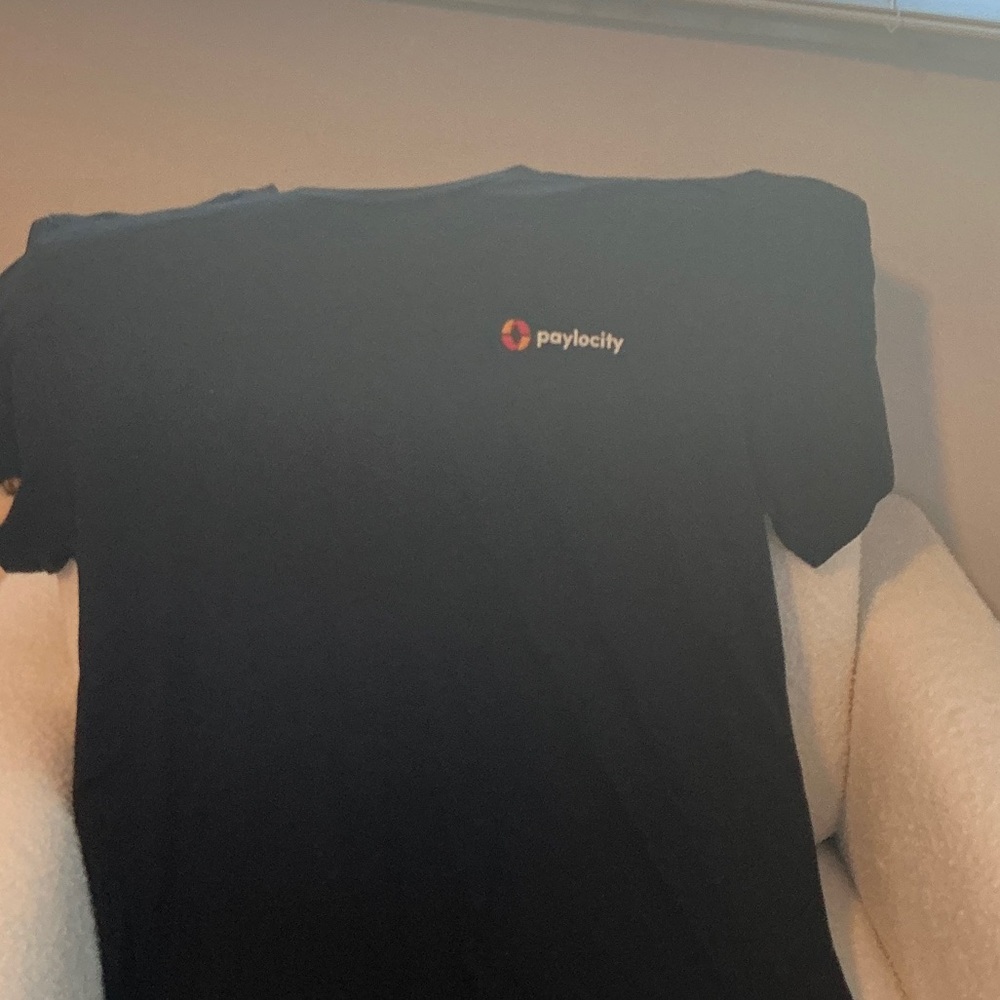 New Era Black Men's T-Shirt with Logo